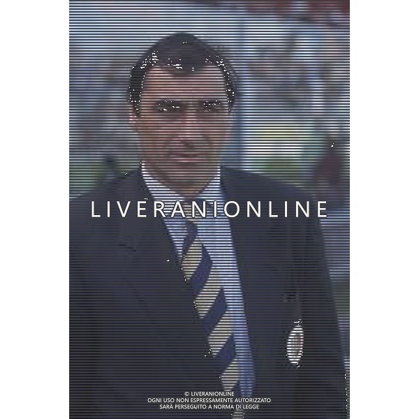 DIAP-RETROSPETTIVA MASSIMO CACCIATORI ALLENATORE ASCOLI CALCIO NELLA FOTO MASSIMO CACCIATORI ALLENATORE ASCOLI CALCIO NELL\'ANNO 1992 AG ALDO LIVERANI SAS