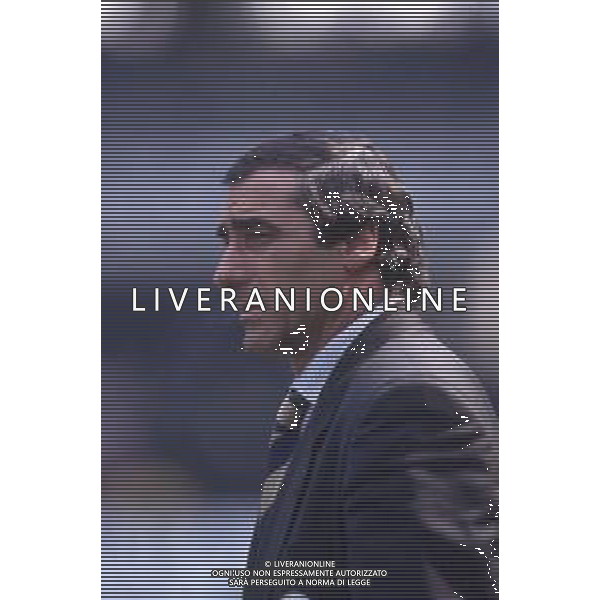 DIAP-RETROSPETTIVA MASSIMO CACCIATORI ALLENATORE ASCOLI CALCIO NELLA FOTO MASSIMO CACCIATORI ALLENATORE ASCOLI CALCIO NELL\'ANNO 1992 AG ALDO LIVERANI SAS