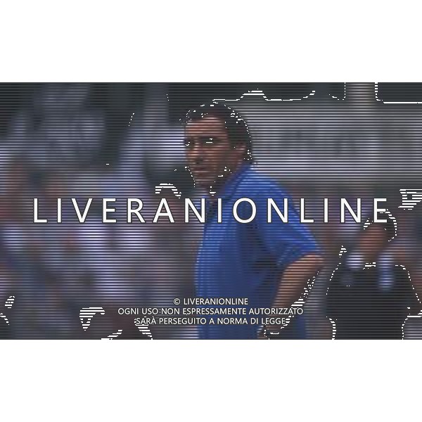 DIAP-RETROSPETTIVA MASSIMO CACCIATORI ALLENATORE ASCOLI CALCIO NELLA FOTO MASSIMO CACCIATORI ALLENATORE ASCOLI CALCIO NELL\'ANNO 1992 AG ALDO LIVERANI SAS