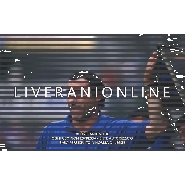 DIAP-RETROSPETTIVA MASSIMO CACCIATORI ALLENATORE ASCOLI CALCIO NELLA FOTO MASSIMO CACCIATORI ALLENATORE ASCOLI CALCIO NELL\'ANNO 1992 AG ALDO LIVERANI SAS