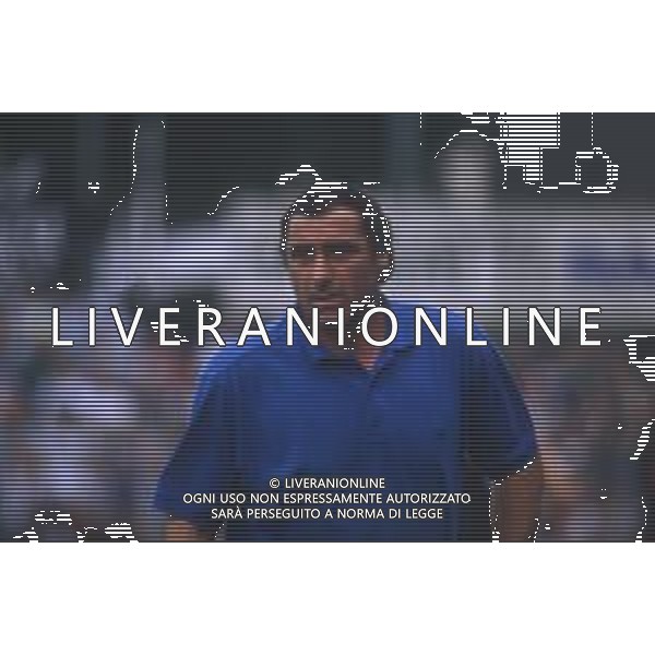 DIAP-RETROSPETTIVA MASSIMO CACCIATORI ALLENATORE ASCOLI CALCIO NELLA FOTO MASSIMO CACCIATORI ALLENATORE ASCOLI CALCIO NELL\'ANNO 1992 AG ALDO LIVERANI SAS