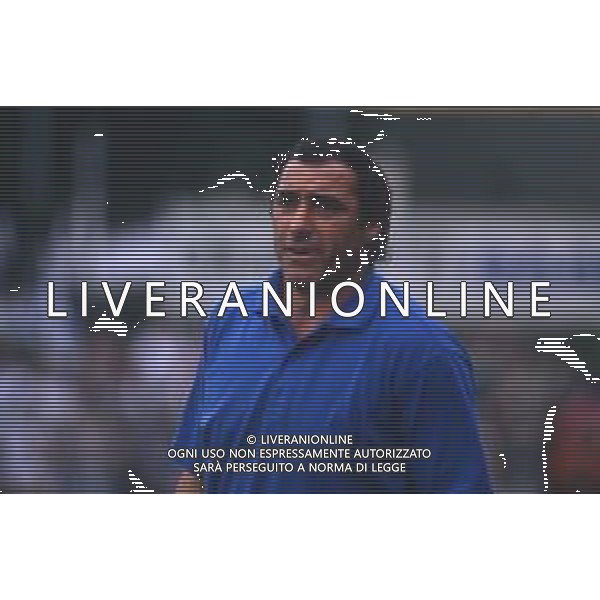 DIAP-RETROSPETTIVA MASSIMO CACCIATORI ALLENATORE ASCOLI CALCIO NELLA FOTO MASSIMO CACCIATORI ALLENATORE ASCOLI CALCIO NELL\'ANNO 1992 AG ALDO LIVERANI SAS