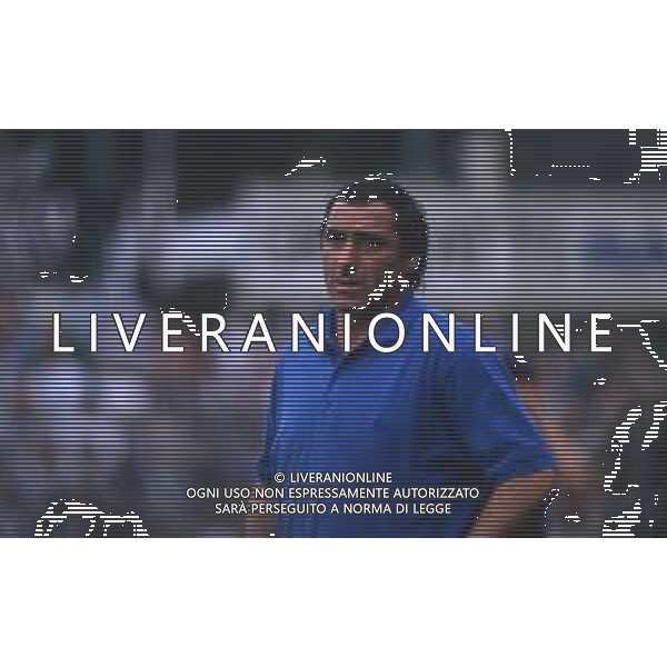 DIAP-RETROSPETTIVA MASSIMO CACCIATORI ALLENATORE ASCOLI CALCIO NELLA FOTO MASSIMO CACCIATORI ALLENATORE ASCOLI CALCIO NELL\'ANNO 1992 AG ALDO LIVERANI SAS