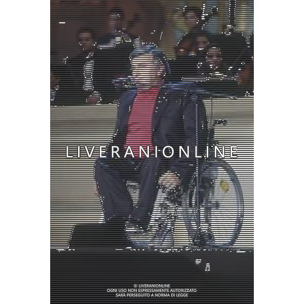 DIAP-RETROSPETTIVA PIERANGELO BERTOLI CANTANTE NELLA FTO PIERANGELO BERTOLI AL FESTIVAL DI SANREMO NELL\'ANNO 1992 AG ALDO LIVERANI SAS