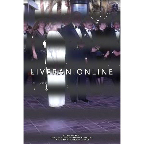 DIAP-RETROSPETTIVA MARCELLO MASTROIANNI ATTORE NELLA FOTO JEANNE MOREAU CON MARCELLO MASTROIANNI AL FESTIVAL INTERNAZIONALE DEL CINEMA DI CANNES NELL\'ANNO 1991 AG ALDO LIVERANI SAS