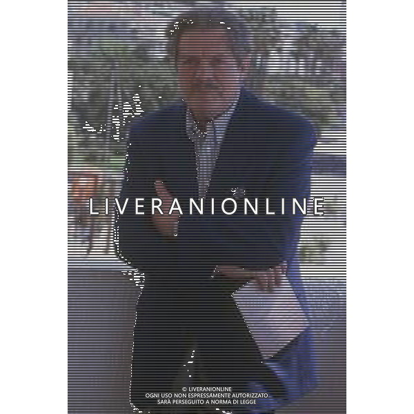 DIAP-RETROSPETTIVA MARCELLO MASTROIANNI ATTORE NELLA FOTO MARCELLO MASTROIANNI AL FESTIVAL INTERNAZIONALE DEL CINEMA DI CANNES NELL\'ANNO 1991 AG ALDO LIVERANI SAS