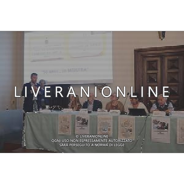 IMOLA 30 09 2025 50 ANNI DELL\'ISTITUTO PROFESSIONALE CASSIANO IMOLA NELLA FOTO SINDACO MARCO PANIERI,PRESIDE PAOLINI CASSIANO STAFANIA GALEOTI,DAVIDE FABBRI EX PRESIDE PAOLINI CASSIANO ©SANNA - AGENZIA ALDO LIVERANI SAS