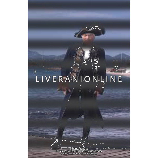 DIAP-RETROSPETTIVA JACK PALANCE ATTORE NELLA FOTO JACK PALANCE A CANNES NELL\'ANNO 1997 AG ALDO LIVERANI SAS