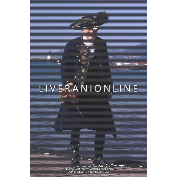 DIAP-RETROSPETTIVA JACK PALANCE ATTORE NELLA FOTO JACK PALANCE A CANNES NELL\'ANNO 1997 AG ALDO LIVERANI SAS