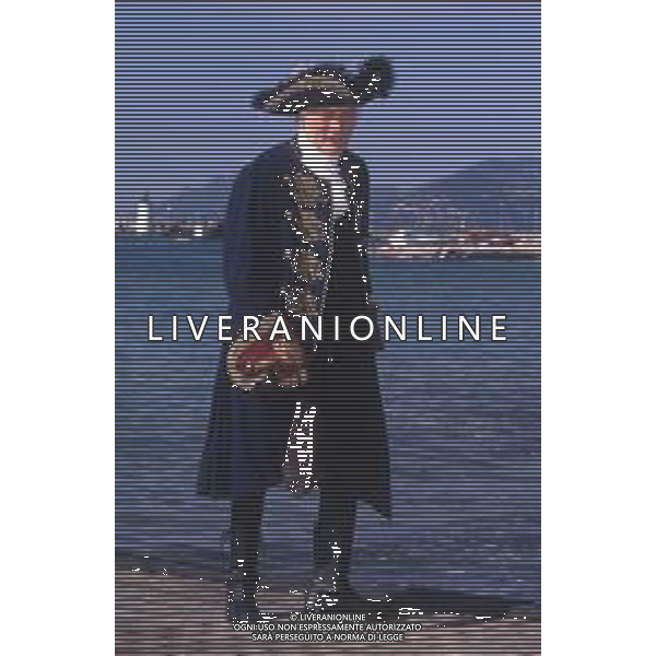 DIAP-RETROSPETTIVA JACK PALANCE ATTORE NELLA FOTO JACK PALANCE A CANNES NELL\'ANNO 1997 AG ALDO LIVERANI SAS