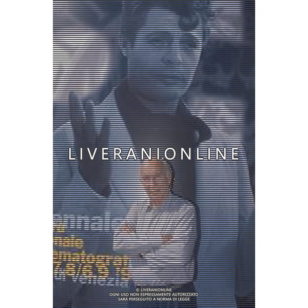 DIAP-RETROSPETTIVA GIULIANO MONTALDO REGISTA NELLA FOTO GIULIANO MONTALDO A VENEZIA NELL\'ANNO 1997 AG ALDO LIVERANI SAS