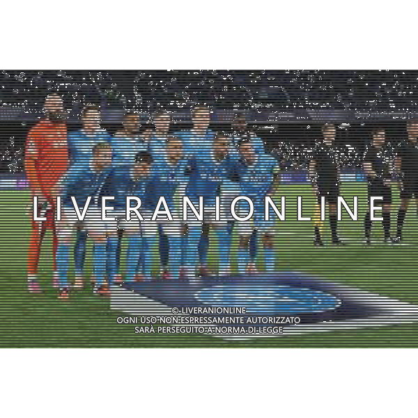 TVPM Napoli, Sporting Lisbona Nella Foto: Formazione Squadra Napoli Foto Mosca, Ag.Liverani- AGENZIA ALDO LIVERANI SAS