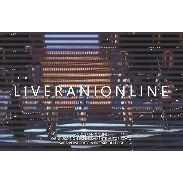 DIAP-RETROSPETTIVA COMPLESSO MUSICALE SPICE GIRLS NELLA FOTO IL COMPLESSO DELLE SPICE GIRLS A SANREMO NELL\'ANNO 1997 AG ALDO LIVERANI SAS