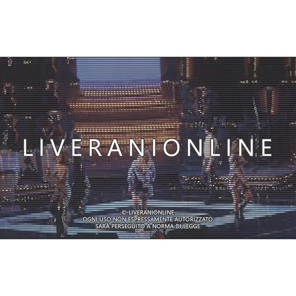 DIAP-RETROSPETTIVA COMPLESSO MUSICALE SPICE GIRLS NELLA FOTO IL COMPLESSO DELLE SPICE GIRLS A SANREMO NELL\'ANNO 1997 AG ALDO LIVERANI SAS