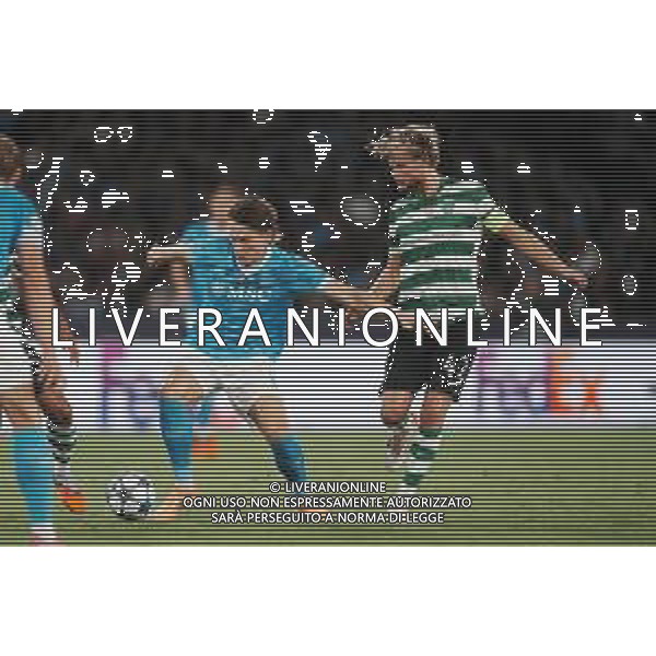 TVPM Napoli, Sporting Lisbona Nella Foto: Scott Francis Mctominay Foto Mosca, Ag.Liverani- AGENZIA ALDO LIVERANI SAS -TVPM Napoli - Sporting Lisbona UEFA Champions League 2a Giornata 01.10.2025