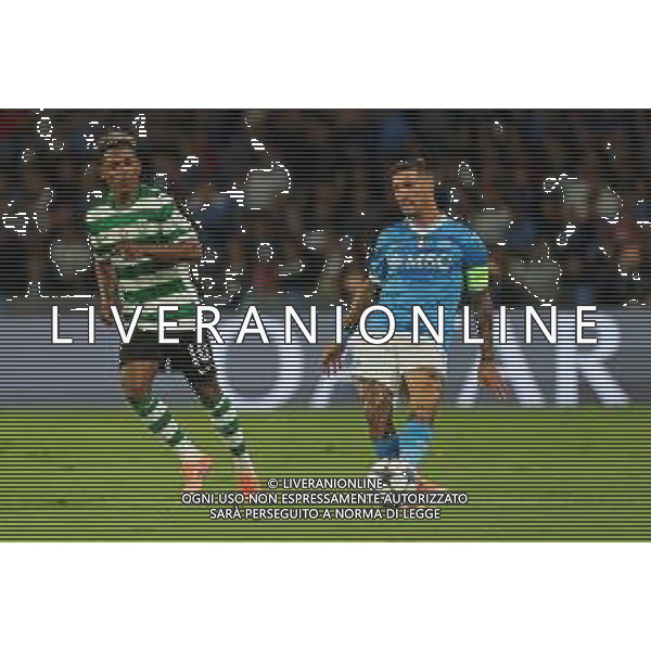 TVPM Napoli, Sporting Lisbona Nella Foto: Matteo Politano, Geny Catamo Foto Mosca, Ag.Liverani- AGENZIA ALDO LIVERANI SAS -TVPM Napoli - Sporting Lisbona UEFA Champions League 2a Giornata 01.10.2025