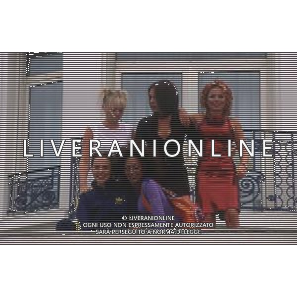 DIAP-RETROSPETTIVA COMPLESSO MUSICALE SPICE GIRLS NELLA FOTO IL COMPLESSO DELLE SPICE GIRLS A SANREMO NELL\'ANNO 1997 AG ALDO LIVERANI SAS