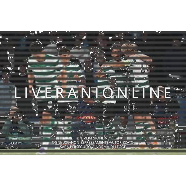 TVPM Napoli, Sporting Lisbona Nella Foto: esultanza Luis Suárez Foto Mosca, Ag.Liverani- AGENZIA ALDO LIVERANI SAS -TVPM Napoli - Sporting Lisbona UEFA Champions League 2a Giornata 01.10.2025