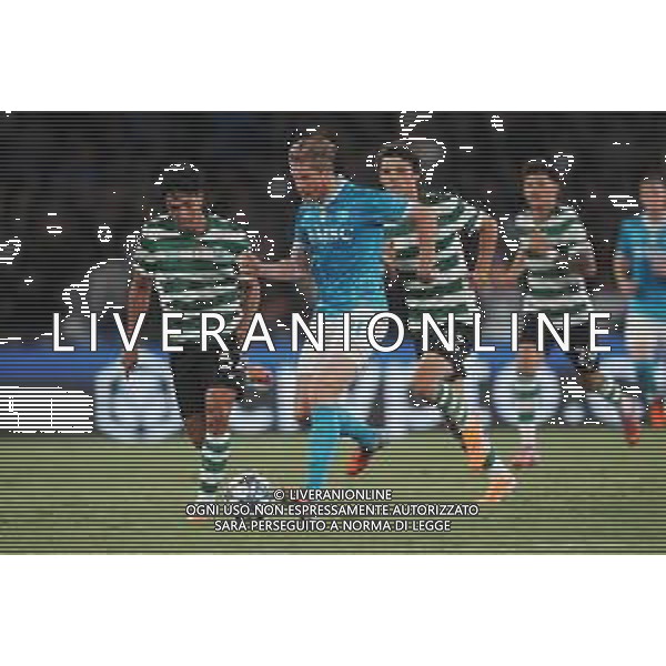 TVPM Napoli, Sporting Lisbona Nella Foto: Kevin De Bruyne, Joao Simoes Foto Mosca, Ag.Liverani- AGENZIA ALDO LIVERANI SAS -TVPM Napoli - Sporting Lisbona UEFA Champions League 2a Giornata 01.10.2025