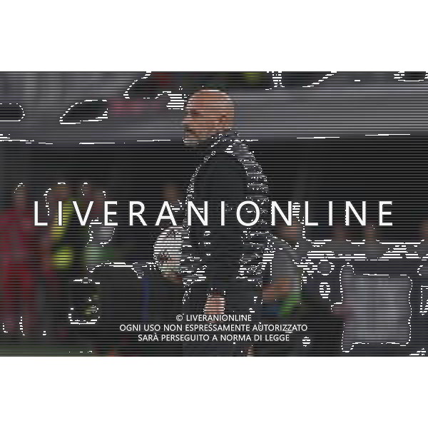 TVRG Bologna vs Friburgo nella foto Vincenzo Italiano allenatore Bologna Bologna 02-10-2025 Stadio Renato Dall\'Ara Bologna vs Friburgo UEFA Europa League fase a girone unico - 2a giornata foto Roberto Garavaglia/Agenzia Aldo Liverani sas