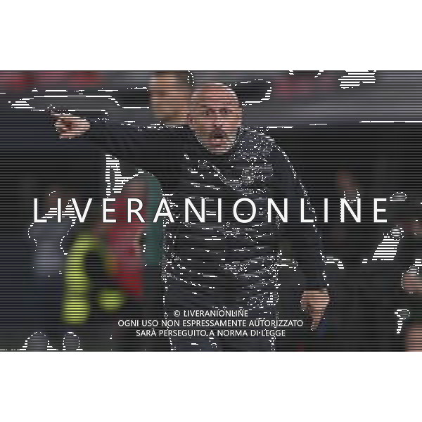 TVRG Bologna vs Friburgo nella foto Vincenzo Italiano allenatore Bologna Bologna 02-10-2025 Stadio Renato Dall\'Ara Bologna vs Friburgo UEFA Europa League fase a girone unico - 2a giornata foto Roberto Garavaglia/Agenzia Aldo Liverani sas