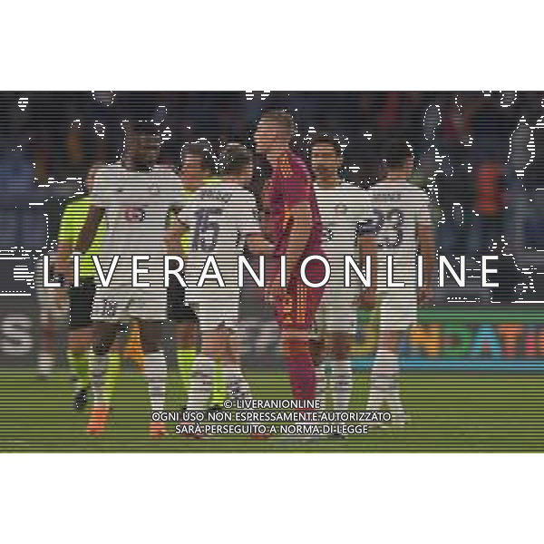Roma vs Lille Europa League - 2 Giornata Stadio Olimpico - Roma 02-10-2025 nella foto Delusione Dovbyk Foto Federico Gaetano - ag Aldo liverani ©FEDERICO GAETANO - AGENZIA ALDO LIVERANI SAS