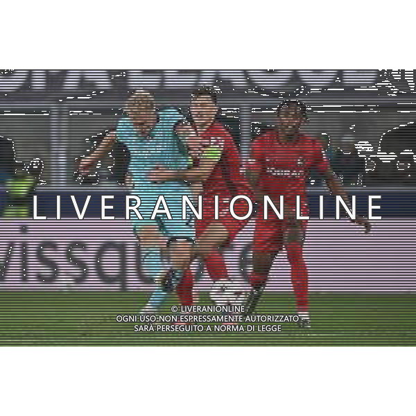 TVRG Bologna vs Friburgo nella foto Thijs Dallinga (Bologna) occasione da gol nel finale Bologna 02-10-2025 Stadio Renato Dall\'Ara Bologna vs Friburgo UEFA Europa League fase a girone unico - 2a giornata foto Roberto Garavaglia/Agenzia Aldo Liverani sas
