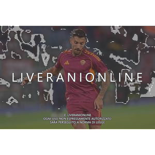 Roma vs Lille Europa League - 2 Giornata Stadio Olimpico - Roma 02-10-2025 nella foto Lorenzo Pellegrini Foto Federico Gaetano - ag Aldo liverani ©FEDERICO GAETANO - AGENZIA ALDO LIVERANI SAS