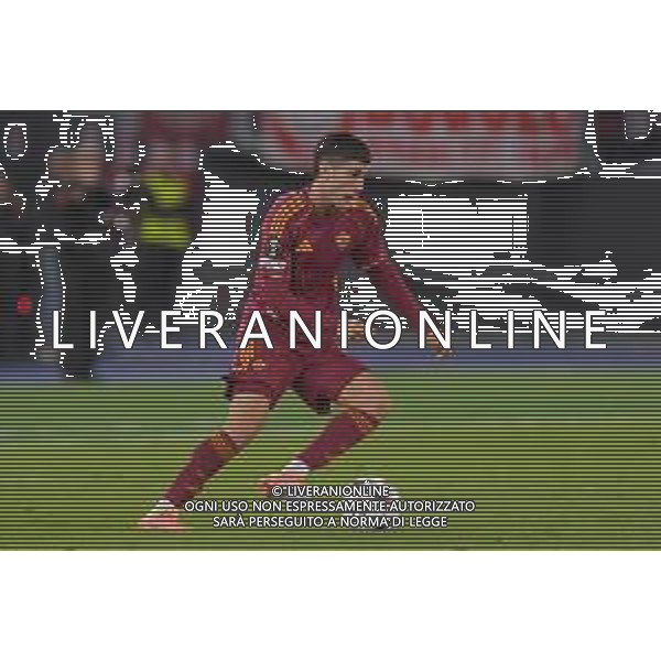 Roma vs Lille Europa League - 2 Giornata Stadio Olimpico - Roma 02-10-2025 nella foto Matias Soule’ Foto Federico Gaetano - ag Aldo liverani ©FEDERICO GAETANO - AGENZIA ALDO LIVERANI SAS