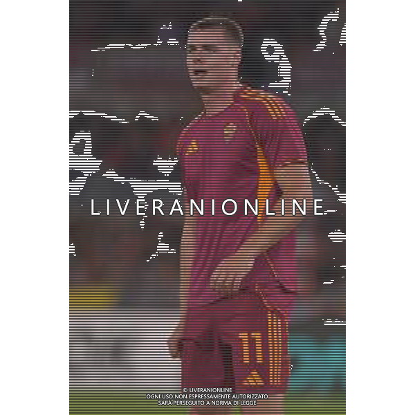 Roma vs Lille Europa League - 2 Giornata Stadio Olimpico - Roma 02-10-2025 nella foto Evan Ferguson Foto Federico Gaetano - ag Aldo liverani ©FEDERICO GAETANO - AGENZIA ALDO LIVERANI SAS