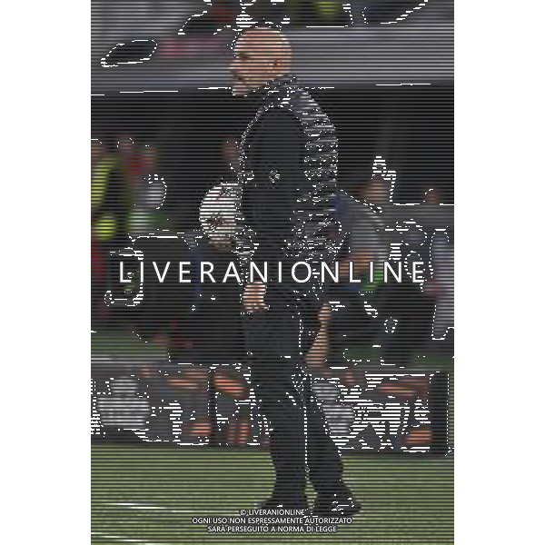 TVRG Bologna vs Friburgo nella foto Vincenzo Italiano allenatore Bologna Bologna 02-10-2025 Stadio Renato Dall\'Ara Bologna vs Friburgo UEFA Europa League fase a girone unico - 2a giornata foto Roberto Garavaglia/Agenzia Aldo Liverani sas