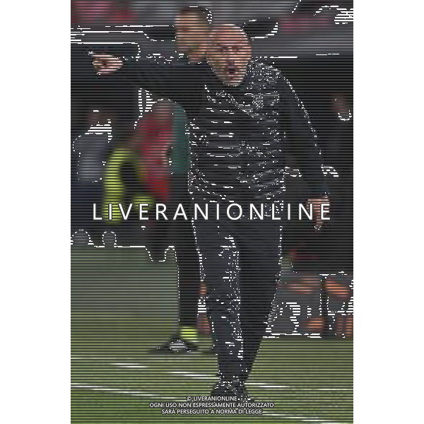TVRG Bologna vs Friburgo nella foto Vincenzo Italiano allenatore Bologna Bologna 02-10-2025 Stadio Renato Dall\'Ara Bologna vs Friburgo UEFA Europa League fase a girone unico - 2a giornata foto Roberto Garavaglia/Agenzia Aldo Liverani sas