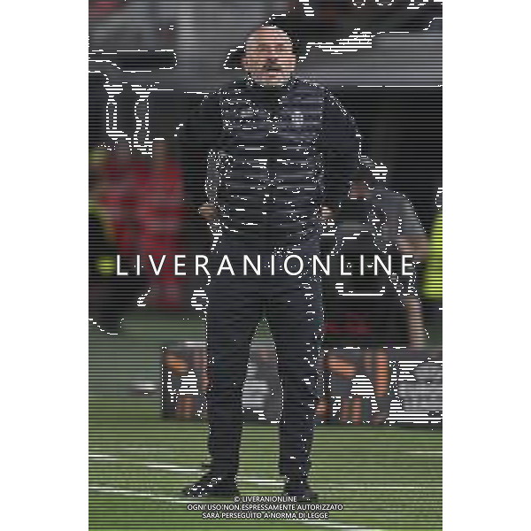 TVRG Bologna vs Friburgo nella foto Vincenzo Italiano allenatore Bologna Bologna 02-10-2025 Stadio Renato Dall\'Ara Bologna vs Friburgo UEFA Europa League fase a girone unico - 2a giornata foto Roberto Garavaglia/Agenzia Aldo Liverani sas