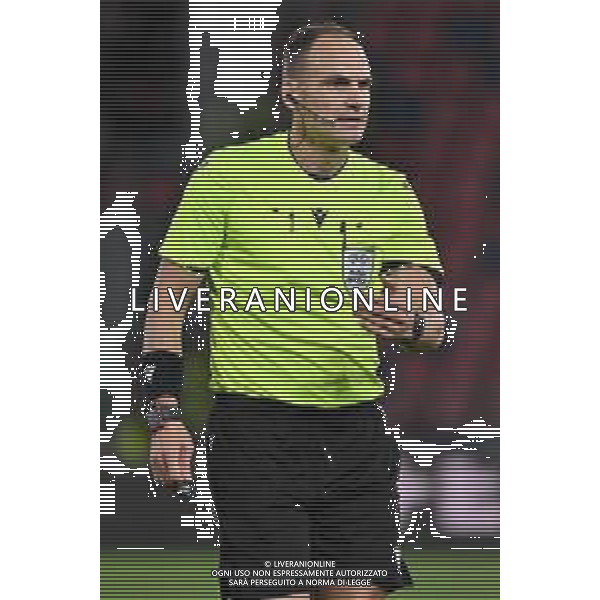 TVRG Bologna vs Friburgo nella foto l\'arbitro Nenad Minakovic (SRB) Bologna 02-10-2025 Stadio Renato Dall\'Ara Bologna vs Friburgo UEFA Europa League fase a girone unico - 2a giornata foto Roberto Garavaglia/Agenzia Aldo Liverani sas