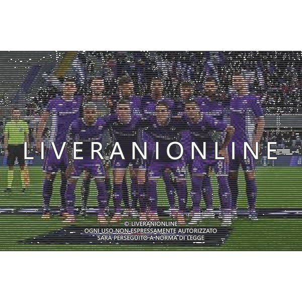 TVLC - Fiorentina vs Sigma Olomouc, stadio Artemio Franchi Firenze 02.10.2025 UEFA Conference Legue 2025/26 nella foto Formazione iniziale Fiorentina ©TVLC Luca Barucci / Agenzia Aldo Liverani Sas- AGENZIA ALDO LIVERANI SAS