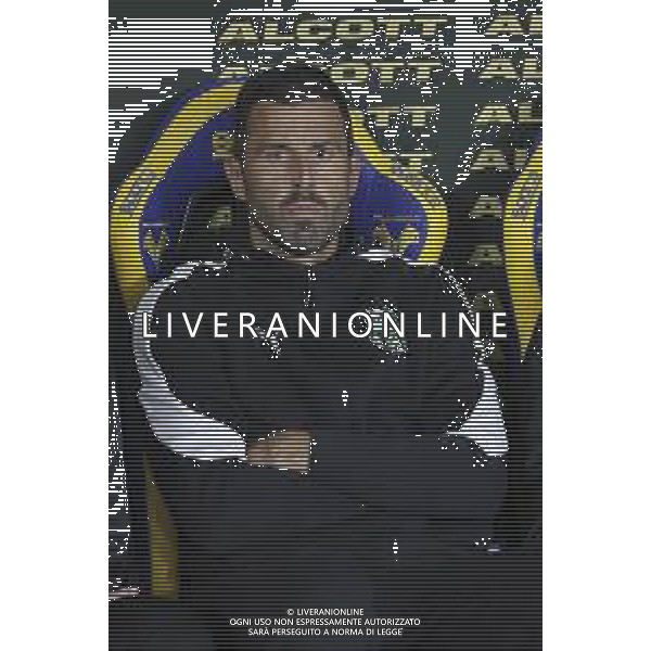 Fabio Grosso Head Coach of US Sassuolo during Hellas Verona FC vs US Sassuolo, 6° Serie A Enilive 2025-26 game at Marcantonio Bentegodi stadium in Verona (VR), Italy, on October 03, 2025. (Photo by Davide Casentini) AG ALDO LIVERANI SAS