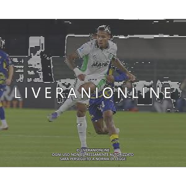 Aster Vranckx of US Sassuolo during Hellas Verona FC vs US Sassuolo, 6° Serie A Enilive 2025-26 game at Marcantonio Bentegodi stadium in Verona (VR), Italy, on October 03, 2025. (Photo by Davide Casentini) AG ALDO LIVERANI SAS