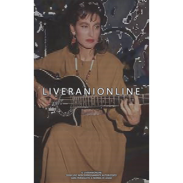 DIAP-RETROSPETTIVA GRAZIA DI MICHELE CANTANTE NELLA FOTO GRAZIA DI MICHELE AG ALDO LIVERANI SAS