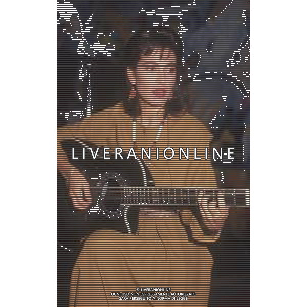 DIAP-RETROSPETTIVA GRAZIA DI MICHELE CANTANTE NELLA FOTO GRAZIA DI MICHELE AG ALDO LIVERANI SAS