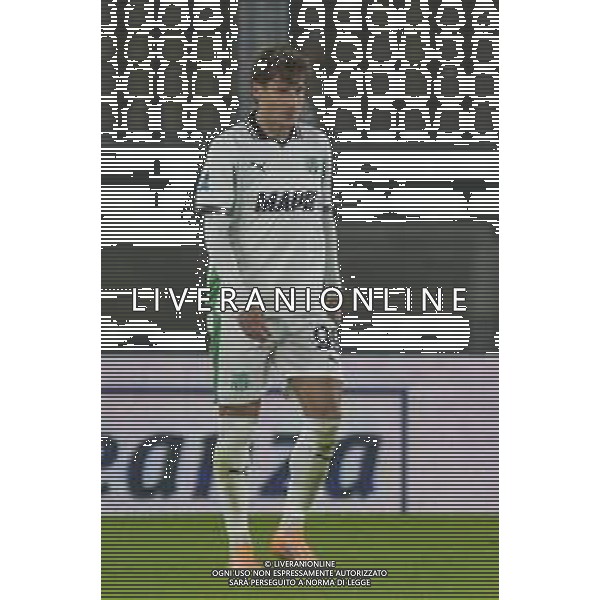 Andrea Pinamonti of US Sassuolo during Hellas Verona FC vs US Sassuolo, 6° Serie A Enilive 2025-26 game at Marcantonio Bentegodi stadium in Verona (VR), Italy, on October 03, 2025. (Photo by Davide Casentini)- AGENZIA ALDO LIVERANI SAS