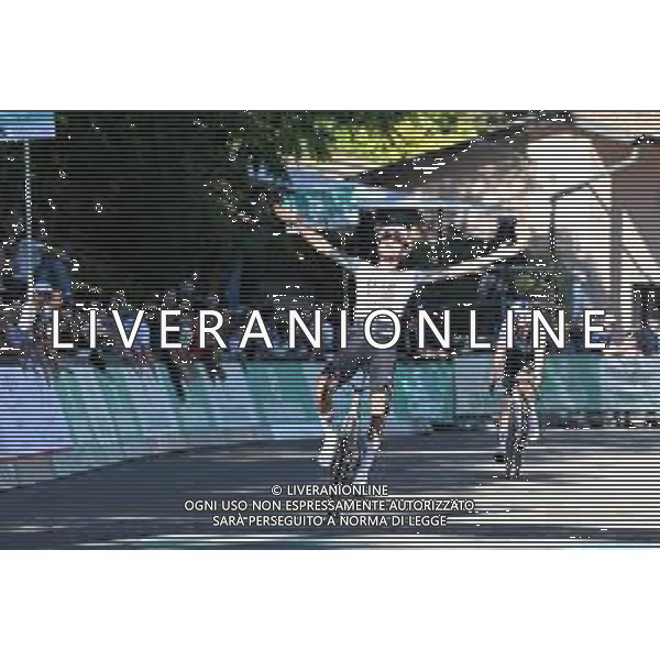 04-10-2025 Giro Dell\'emilia; 2025, Uae Team Emirates - Xrg; 2025, Q36.5; Del Toro Romero, Isaac; Pidcock, Thomas; Bologna - San Luca; ©SIROTTI - AGENZIA ALDO LIVERANI SAS