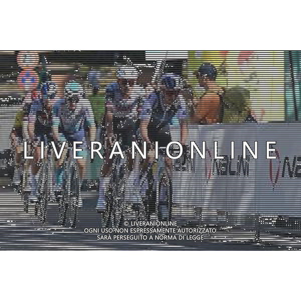 04-10-2025 Giro Dell\'emilia; 2025, Uae Team Emirates - Xrg; 2025, Q36.5; 2025, Bahrain - Victorious; Del Toro Romero, Isaac; Pidcock, Thomas; Martinez, Lenny; Bologna - San Luca; ©SIROTTI - AGENZIA ALDO LIVERANI SAS