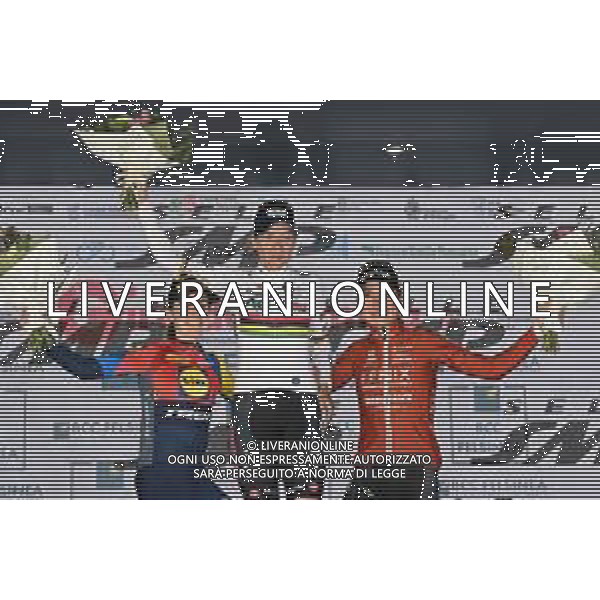 04-10-2025 Giro Dell\'emilia Donne; 2025, Ag Insurance - Soudal; 2025, Lidl - Trek Women; 2025, Fenix - Deceuninck; Le Court De Billot, Kimberley; Fisher Black, Niamh; Kastelijn, Yara; Bologna - San Luca; ©SIROTTI - AGENZIA ALDO LIVERANI SAS