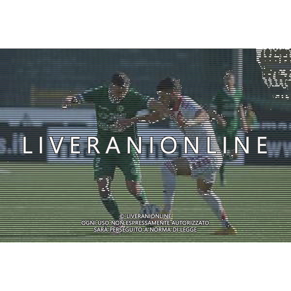 04 10 2025 - Avellino. Stadio Partenio-Lombardi. Serie B. Avellino-Mantova Nella foto Filippo Missori, Cristiano Bani Foto Giuseppe Cuozzo/Agenzia Liverani