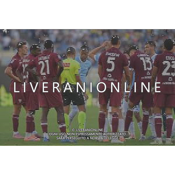 Lazio vs Torino Campionato Serie A Enilive - 6 Giornata Stadio Olimpico - Roma 04-10-2025 nella foto Le squadre aspettano la decisione dell’arbitro Piccinini Foto Federico Gaetano - ag Aldo liverani- AGENZIA ALDO LIVERANI SAS