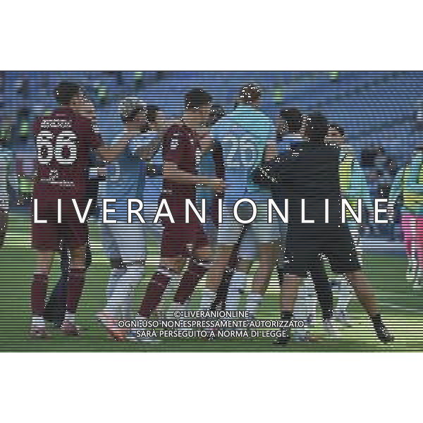 Lazio vs Torino Campionato Serie A Enilive - 6 Giornata Stadio Olimpico - Roma 04-10-2025 nella foto Rissa tra le due squadre Foto Federico Gaetano - ag Aldo liverani- AGENZIA ALDO LIVERANI SAS