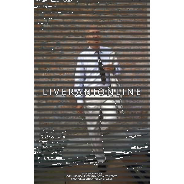 DIAP-RETROSPETTIVA GIULIANO MONTALDO REGISTA NELLA FOTO GIULIANO MONTALDO A VENEZIA NELL\'ANNO 1987 AG ALDO LIVERANI SAS