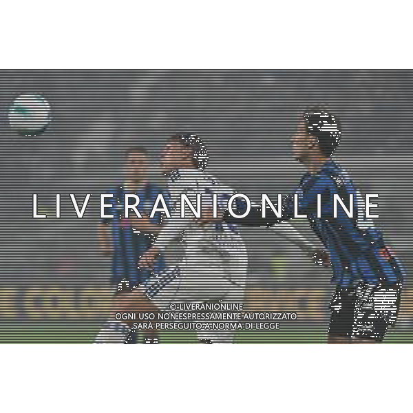 TVRG Atalanta vs Como nella foto Nicolas Paz Martinez (Como) e Lorenzo Bernasconi (Atalanta) Bergamo 04-10-2025 New Balance Arena - Stadio di Bergamo Atalanta vs Como Campionato Serie A Enilive - 6a giornata foto Roberto Garavaglia/Agenzia Aldo Liverani sas