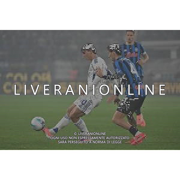 TVRG Atalanta vs Como nella foto Nicolas Paz Martinez (Como) e Lorenzo Bernasconi (Atalanta) Bergamo 04-10-2025 New Balance Arena - Stadio di Bergamo Atalanta vs Como Campionato Serie A Enilive - 6a giornata foto Roberto Garavaglia/Agenzia Aldo Liverani sas