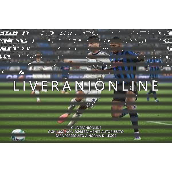 TVRG Atalanta vs Como nella foto Alvaro Morata (Como) e Isak Hien (Atalanta) Bergamo 04-10-2025 New Balance Arena - Stadio di Bergamo Atalanta vs Como Campionato Serie A Enilive - 6a giornata foto Roberto Garavaglia/Agenzia Aldo Liverani sas